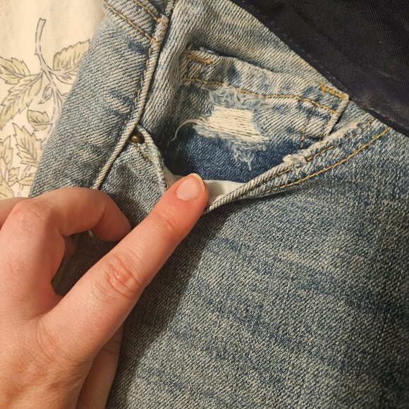 Pink Blush maternity Jeans - Picture 2 of 4